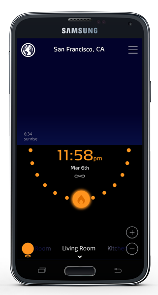 Sunn App on Samsung Galaxy